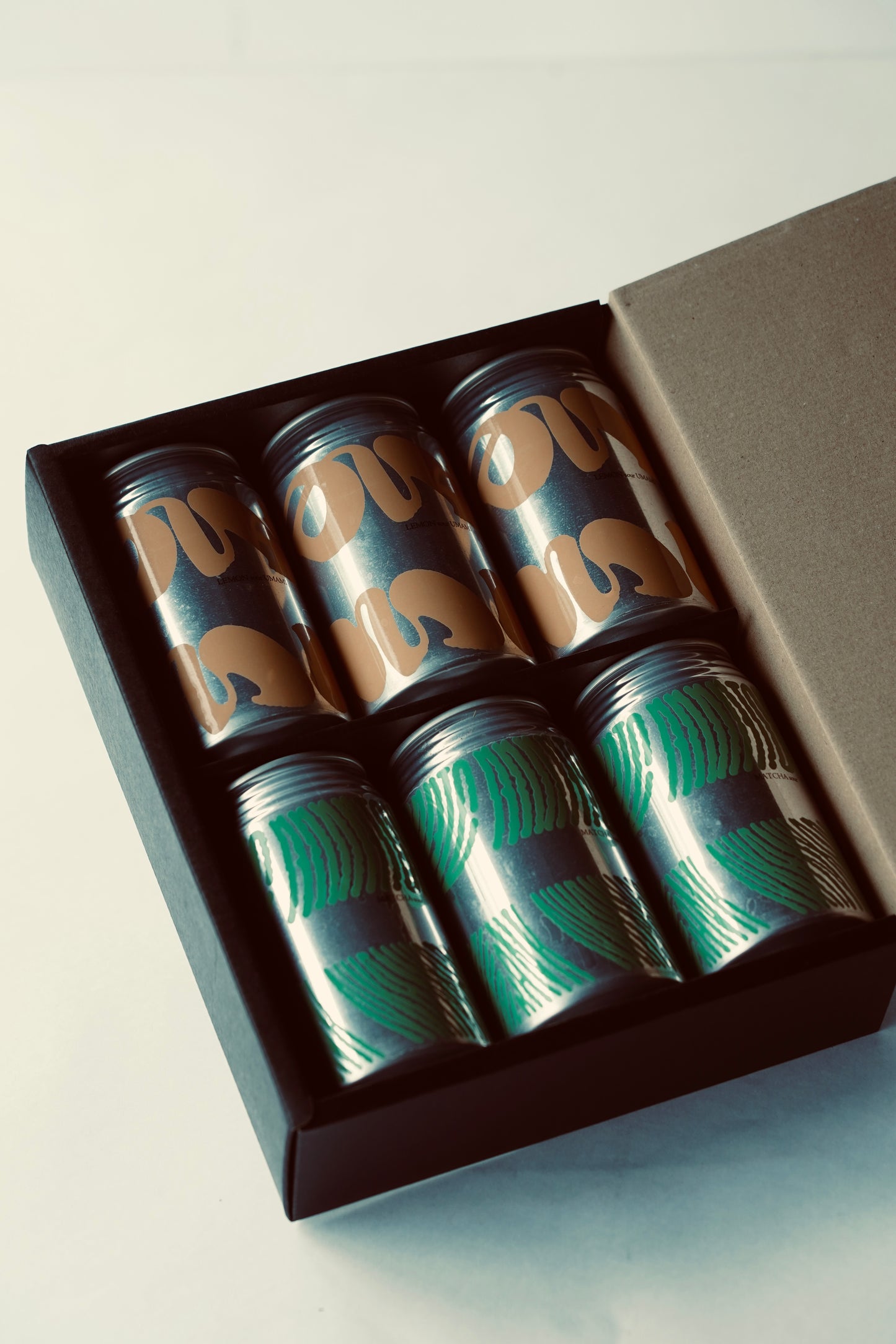 夏のギフトBOX 6缶入り 3種（UMAMI・MATCHA・アソート）